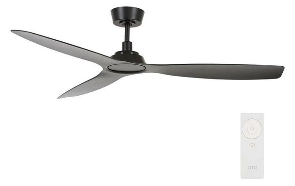 Lucci Air 210651 - Stropní ventilátor MOTO černá + dálkové ovládání