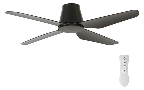 Lucci Air 213000 - Stropní ventilátor AIRFUSION ARIA černá + dálkové ovládání