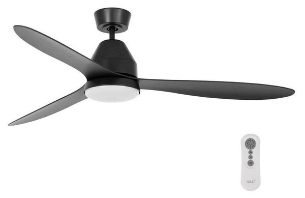 Lucci air 213044 - Stropní ventilátor WHITEHAVEN 1xGX53/18W/230V černá + DO