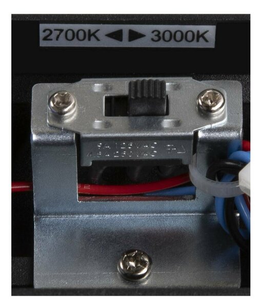 BIG WHITE SLV DIRETO 60 WL vnitřní LED nástěnné přisazené svítidlo černé CCT switch 2700/3000 K 1004740
