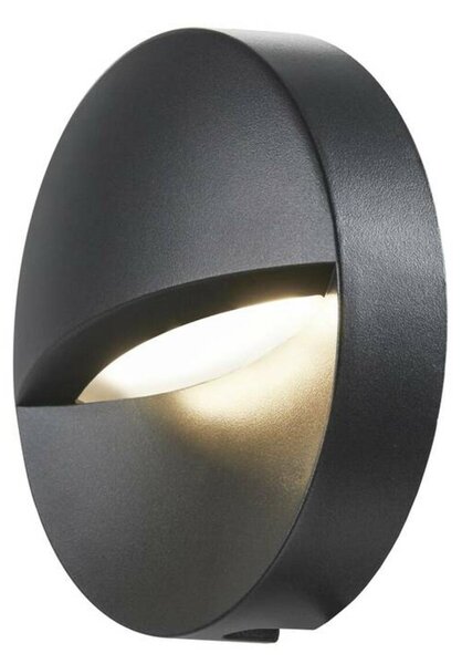 BIG WHITE SLV DOWNUNDER OUT round WL, Outdoor, nástěnné vestavné LED svítidlo, antracitové, 3000K 1002868