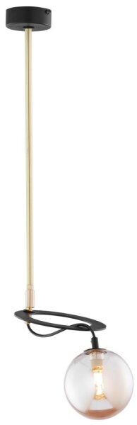 Jupiter 1890 - Lustr na tyči PLANET 1xG9/10W/230V zlatá