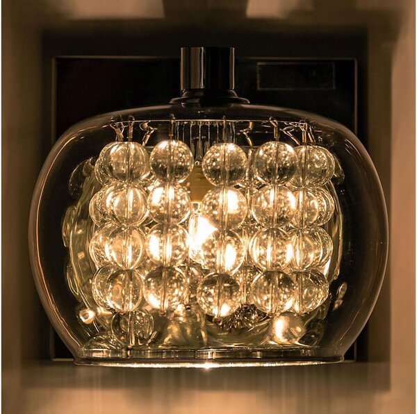 Zuma Line W0076-01A-B5FZ - Křišťálové nástěnné svítidlo CRYSTAL 1xG9/42W/230V