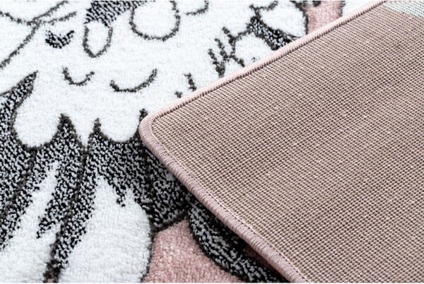 Makro Abra Dětský kusový koberec PETIT Poník růžový Rozměr: 80x150 cm