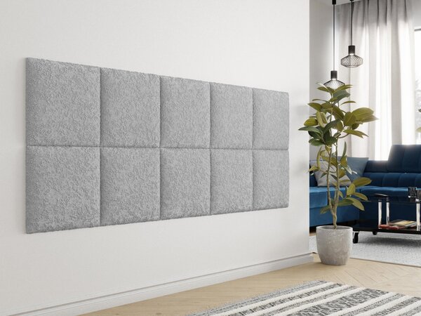 Čalouněný panel Paggy 42x42 (šedá)