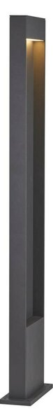 BIG WHITE SLV FLATT POLE 100 Outdoor stojací LED svítidlo, 3000K, IP65, antracitové 1002958