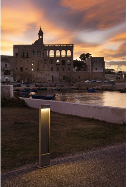 BIG WHITE SLV FLATT POLE 100 Outdoor stojací LED svítidlo, 3000K, IP65, antracitové 1002958