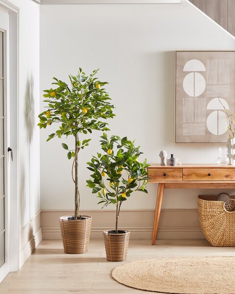 Umělá rostlina LEMON TREE 105 cm Zelená