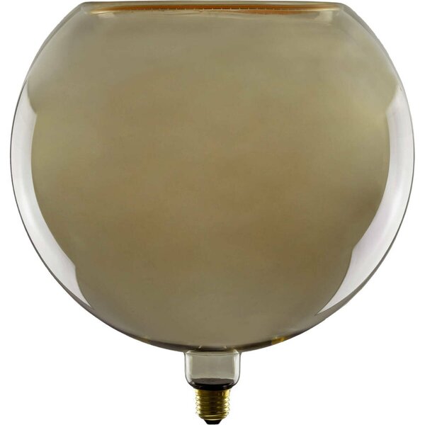 BIG WHITE SLV LED Plovoucí koule 300 LED žárovka, kouřově černá, E27, fázové stmívání, 8W, 1900K 1008165