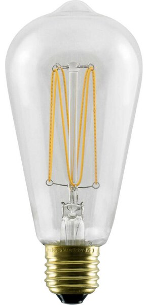 BIG WHITE SLV LED Rusika Soft Cage LED žárovka, E27, fázové stmívání, 6W, 2200K 1008156