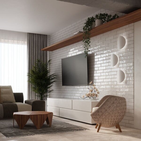 Sollux SL.0934 - Nástěnné svítidlo SENSES 2xG9/40W/230V bílá