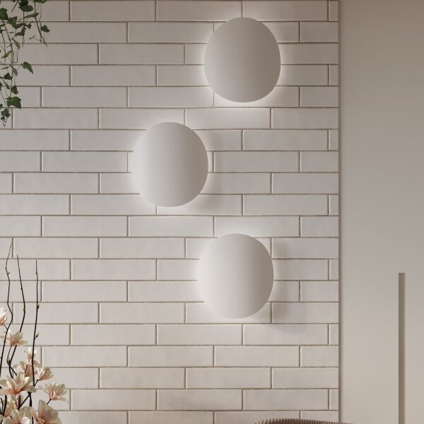Sollux SL.0934 - Nástěnné svítidlo SENSES 2xG9/40W/230V bílá