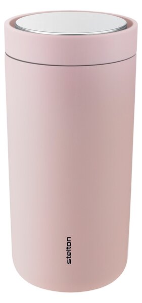 STELTON Termohrnek To Go Click, 0,4 l, Soft Rose