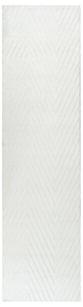 Koberec TWYNAM Krémově bílá 80 x 300 cm