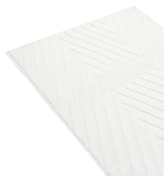 Koberec TWYNAM Krémově bílá 80 x 300 cm