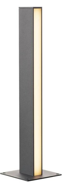 BIG WHITE SLV H-POL, svítidlo pro osvětlení cest a stojací lampa, jedna žárovka, LED, 3000K, antracit, D/Š/V 16,5/16,5/66 cm 232165