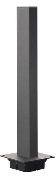 BIG WHITE SLV H-POL, svítidlo pro osvětlení cest a stojací lampa, jedna žárovka, LED, 3000K, antracit, D/Š/V 16,5/16,5/66 cm 232165