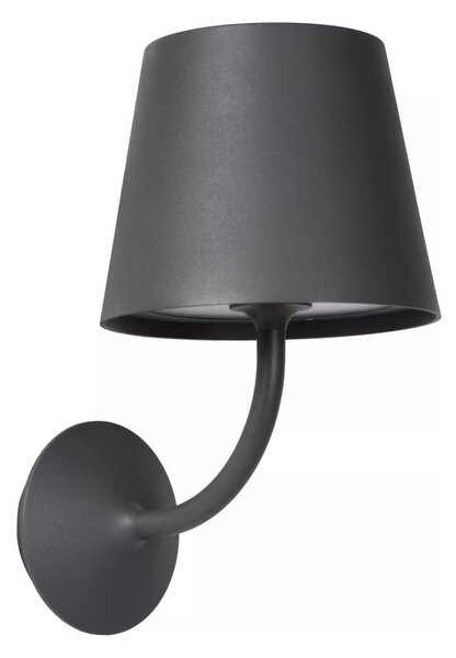 Lucide 27888/07/30 - LED Venkovní nástěnné svítidlo JUSTIN LED/7W/230V IP65