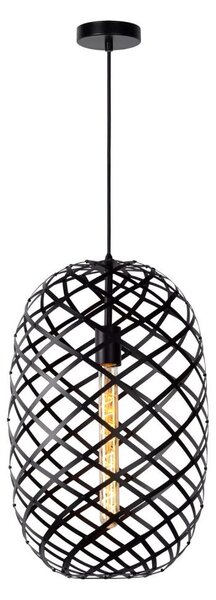 Lucide 21417/32/30 - Lustr na lanku WOLFRAM 1xE27/60W/230V černá