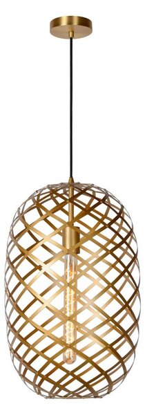 Lucide 21417/32/02 - Lustr na lanku WOLFRAM 1xE27/60W/230V mosaz