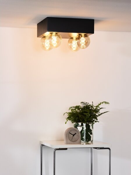 Lucide 30174/04/30 - Stropní svítidlo SURTUS 4xE27/60W/230V