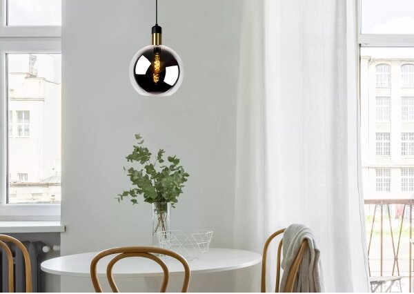 Lucide 34438/28/65 - Lustr na lanku JULIUS 1xE27/40W/230V