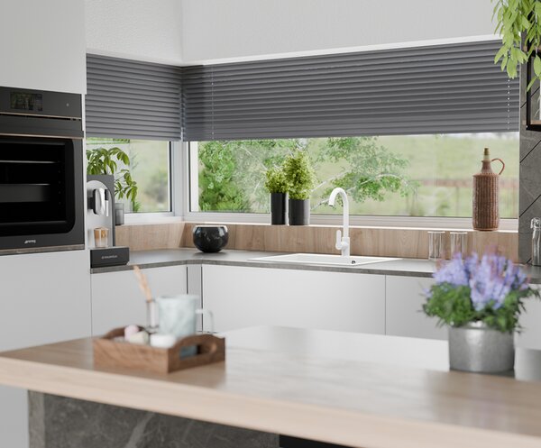 Granitový dřez ELITE bílý + sifon chrom 70 x 50 x 21 cm
