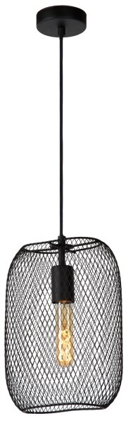 Lucide 78392/01/30 - Lustr na lanku MESH 1xE27/60W/230V černá