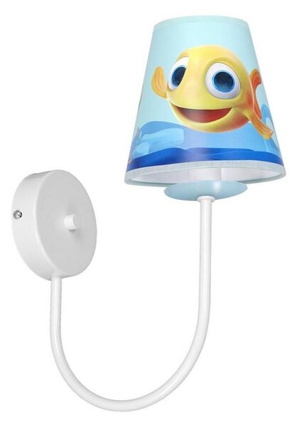 Dětské nástěnné svítidlo FISH 1xE14/40W/230V