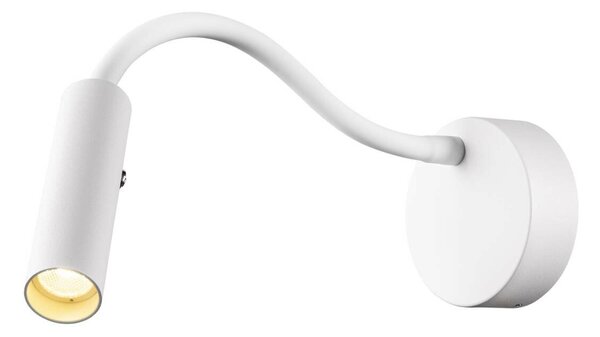 BIG WHITE SLV KARPO GOOSE nástěnné přisazené svítidlo bílé 5,8 W 3000 K 40° 1006161