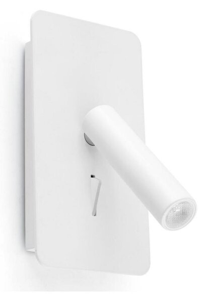 FARO 62117 - LED Nástěnné bodové svítidlo SUAU LED/3W/230V USB bílá
