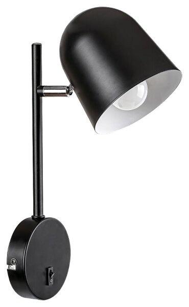 Rabalux 5242 - Nástěnné svítidlo EGON 1xE14/40W/230V černá