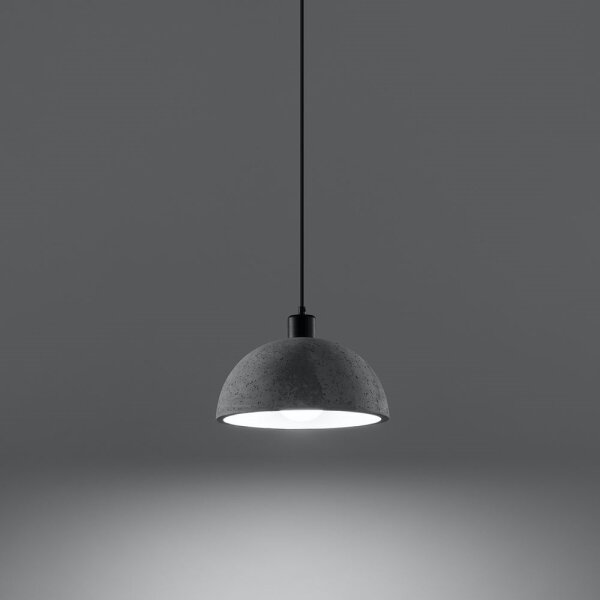 Sollux SL.0847 - Lustr na lanku PABLITO 1xE27/60W/230V beton
