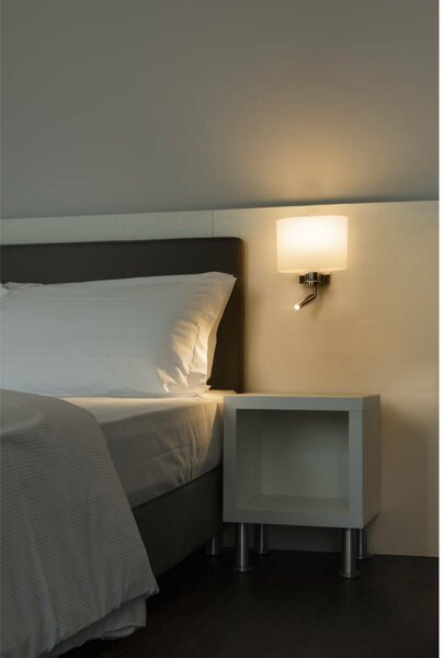 BIG WHITE SLV KENKUA SPOT E27 Indoor, nástěnné LED svítidlo, chrom, 3000K 1002855