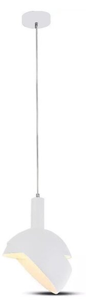 Lustr na lanku 1xE14/60W/230V bílá
