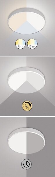 Rabalux 3316 - LED Stmívatelné stropní svítidlo TESIA LED/60W/230V 60 cm + DO