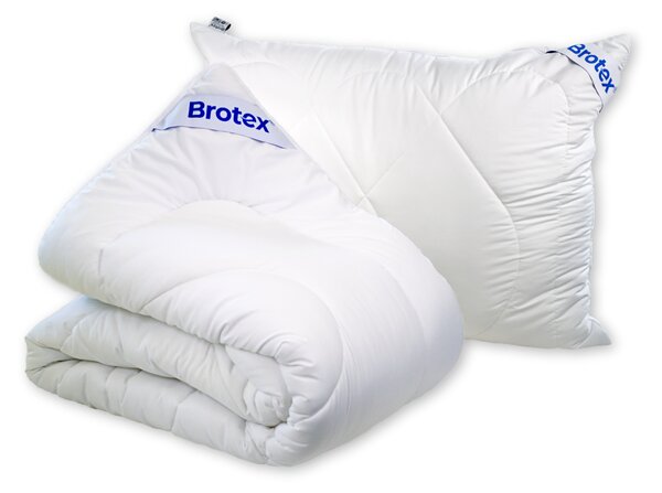 Celoroční SET Luxus Plus, přikrývka 140x200 cm 850g + polštář 70x90 cm 700g STANDARD zip