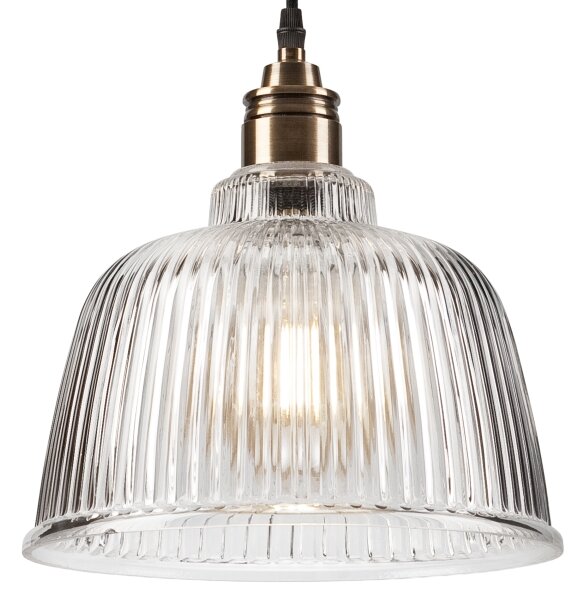 Lustr na lanku ASTA 1xE27/60W/230V lesklý chrom