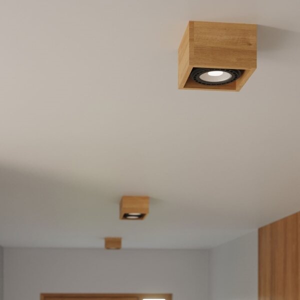 Sollux SL.0915 - Stropní svítidlo QUATRO AR111 1xGU10/40W/230V buk