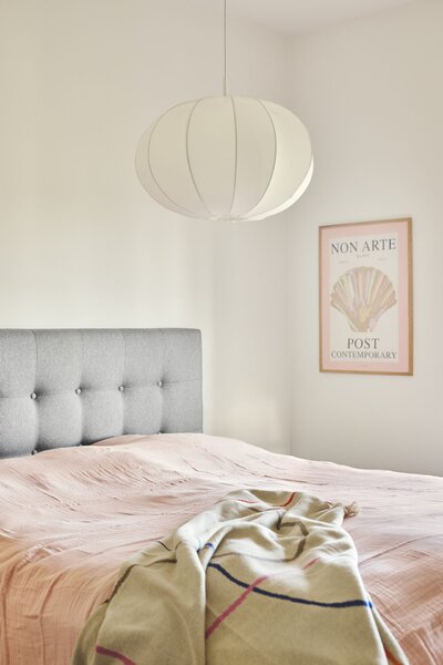 Nordlux 2312173001 Aeron, textilní závěsné svítidlo 1xE27, průměr 60cm