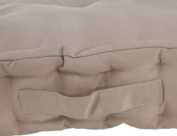 KONDELA Polštář na paletové sezení, hnědošedá Taupe, LEGNO
