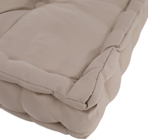 KONDELA Polštář na paletové sezení, hnědošedá Taupe, LEGNO