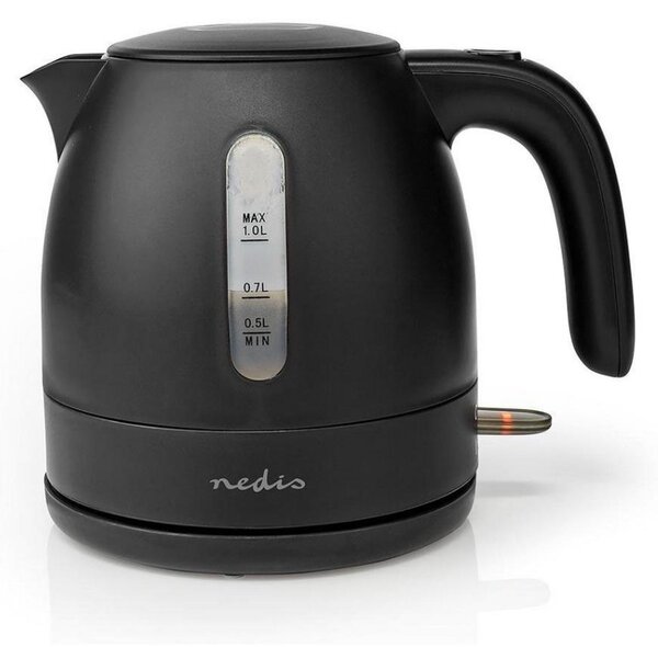 Nedis KAWK300EBK - Rychlovarná konvice 1 l 2150W/230V černá