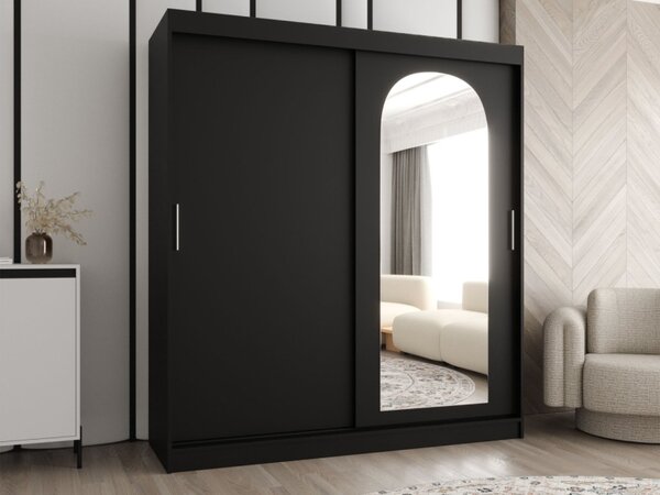 Šatní skříň Kreloin 180, Barva: bílá, Zásuvky: Ne 5903211418082