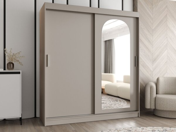 Šatní skříň Kreloin 180, Barva: bílá, Zásuvky: Ne 5903211418082