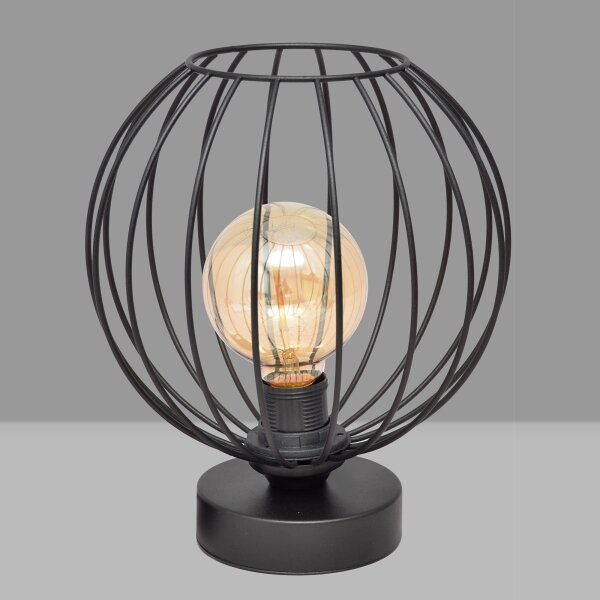 Stolní lampa MERCURE 1xE27/15W/230V černá