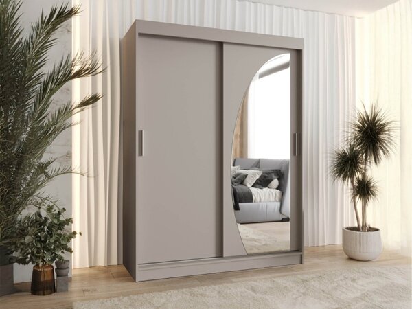 Šatní skříň Grilion 150, Barva: černá, Zásuvky: Ne 5903211418303