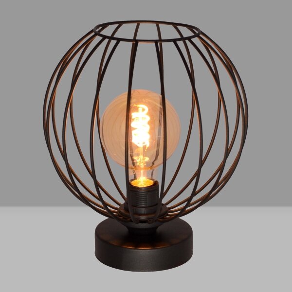 Stolní lampa MERCURE 1xE27/15W/230V černá
