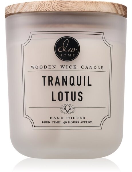 DW Home Signature Tranquil Lotus vonná svíčka 326 g