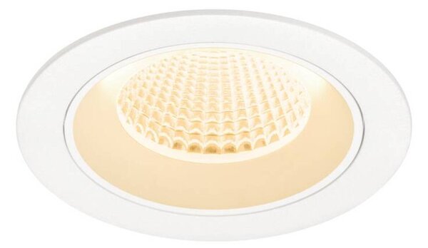 BIG WHITE SLV NUMINOS M Stropní vestavné svítidlo, 2700 K, 40°, IP20, kulaté, bílé 1009608